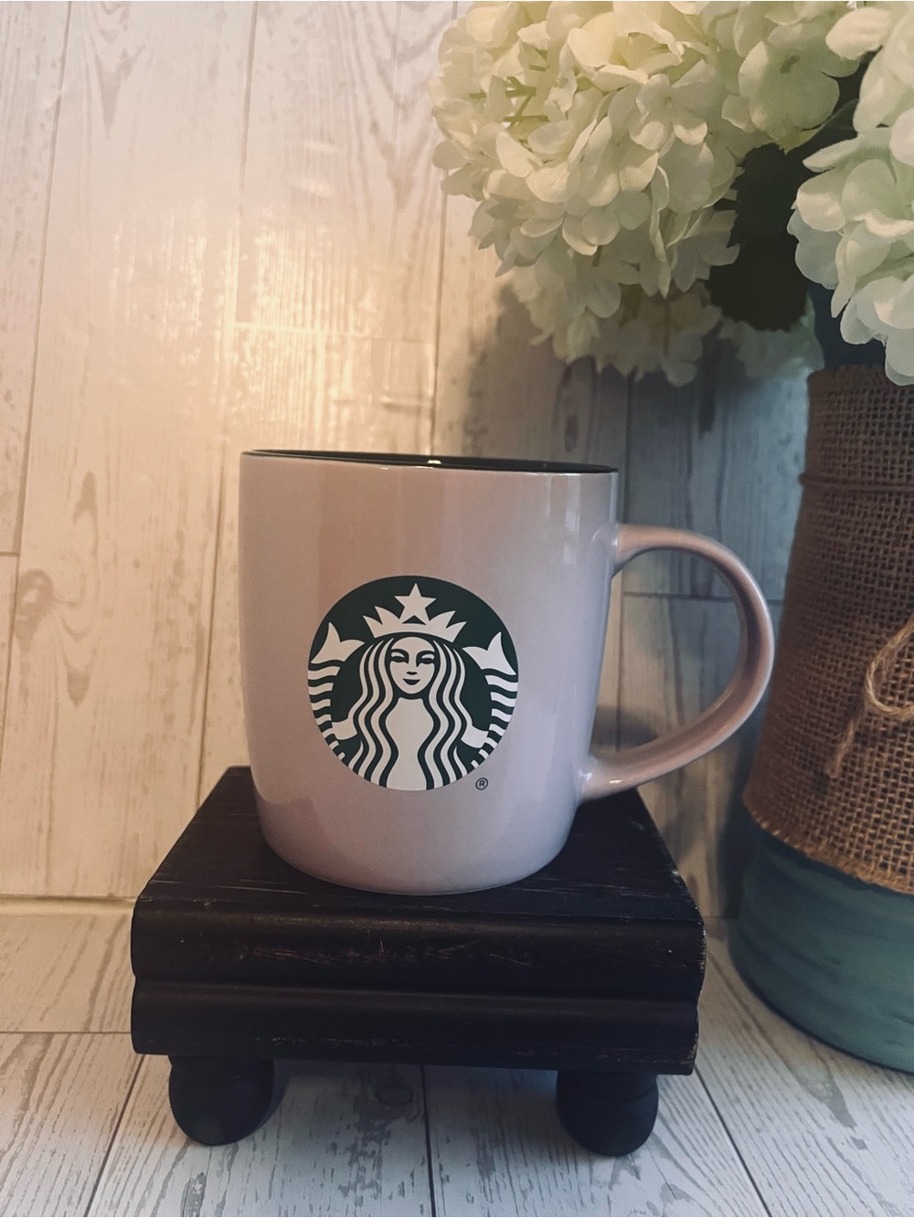 Starbucks lavender purple color Mug with Green Logo 2025 like New
